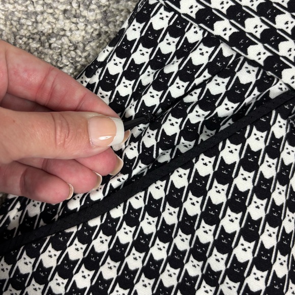 Betabrand || Pencil Dress Pants Yoga Pants Catstooth Print Size XSP - Picture 6 of 9